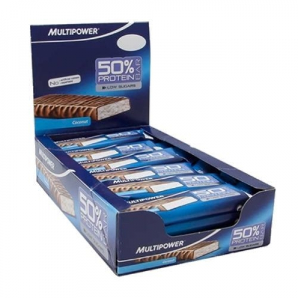 Multipower %50 Protein Bar 50 Gr Hindistan Cevizi 20 Adet
