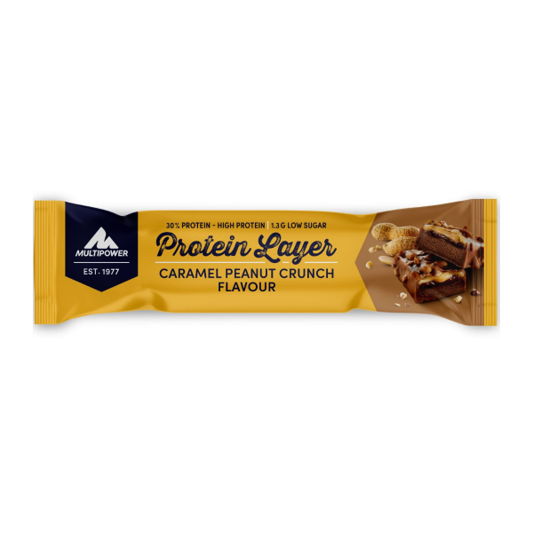Multipower Protein Layer Protein Bar 50 gr Yer Fıstıklı Karamel 18 Adet - 2