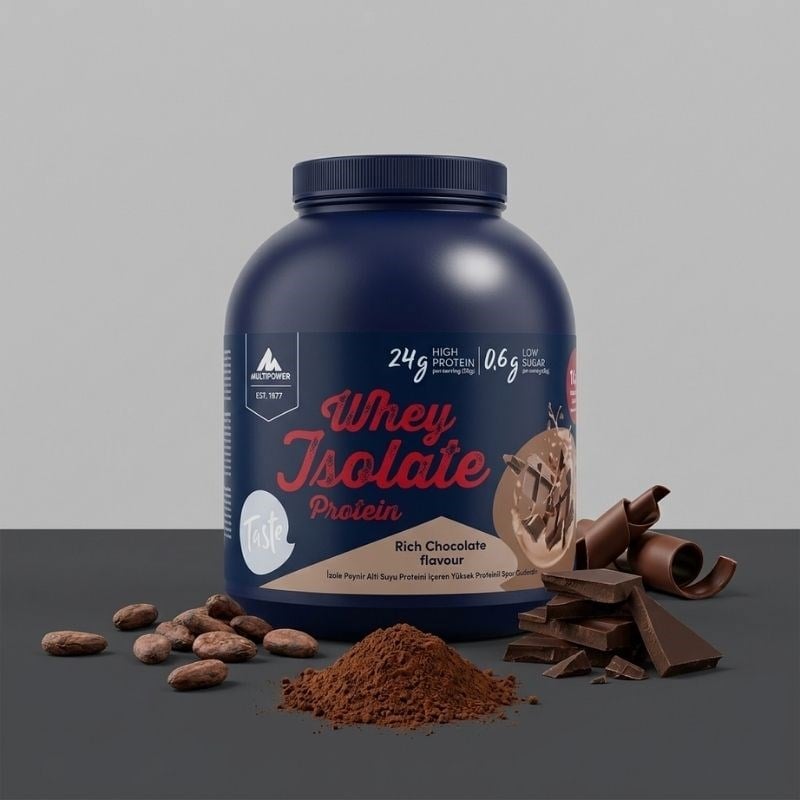 Multipower Whey Isolate Protein Tozu 2000 Gr - 4