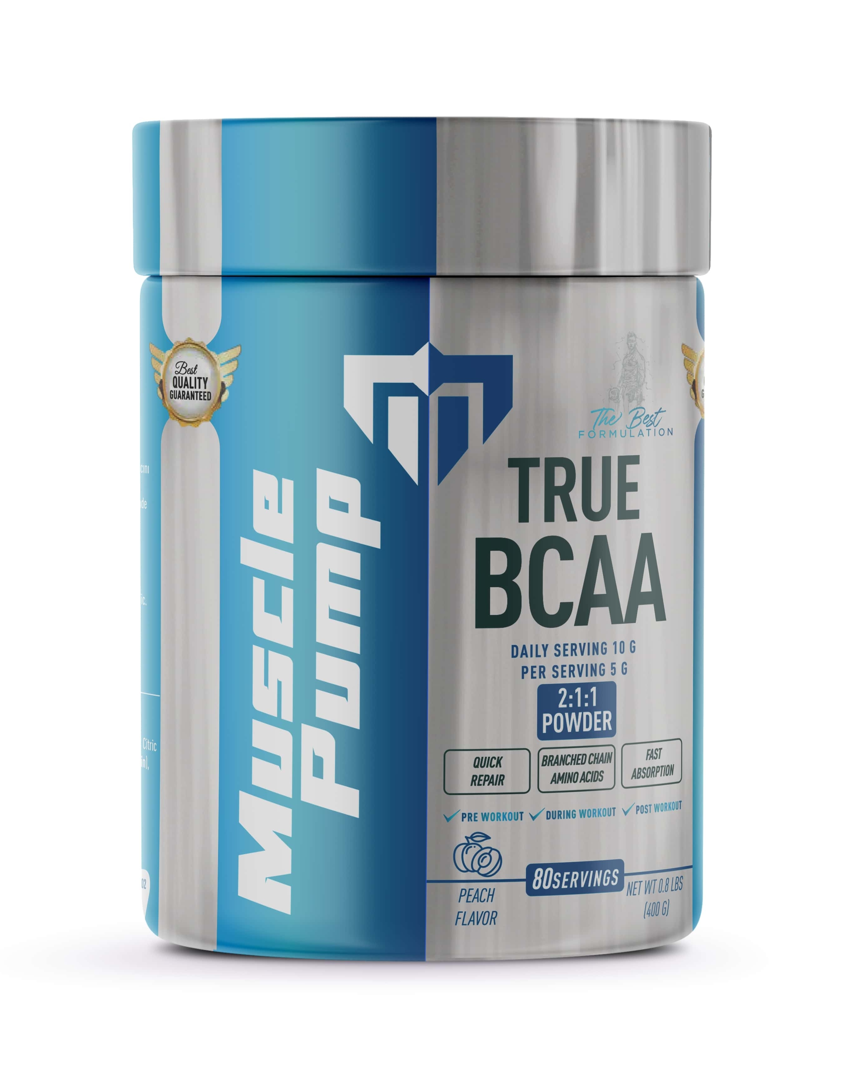 Muscle Pump 2:1:1 True Powder Bcaa Şeftali 400 Gr