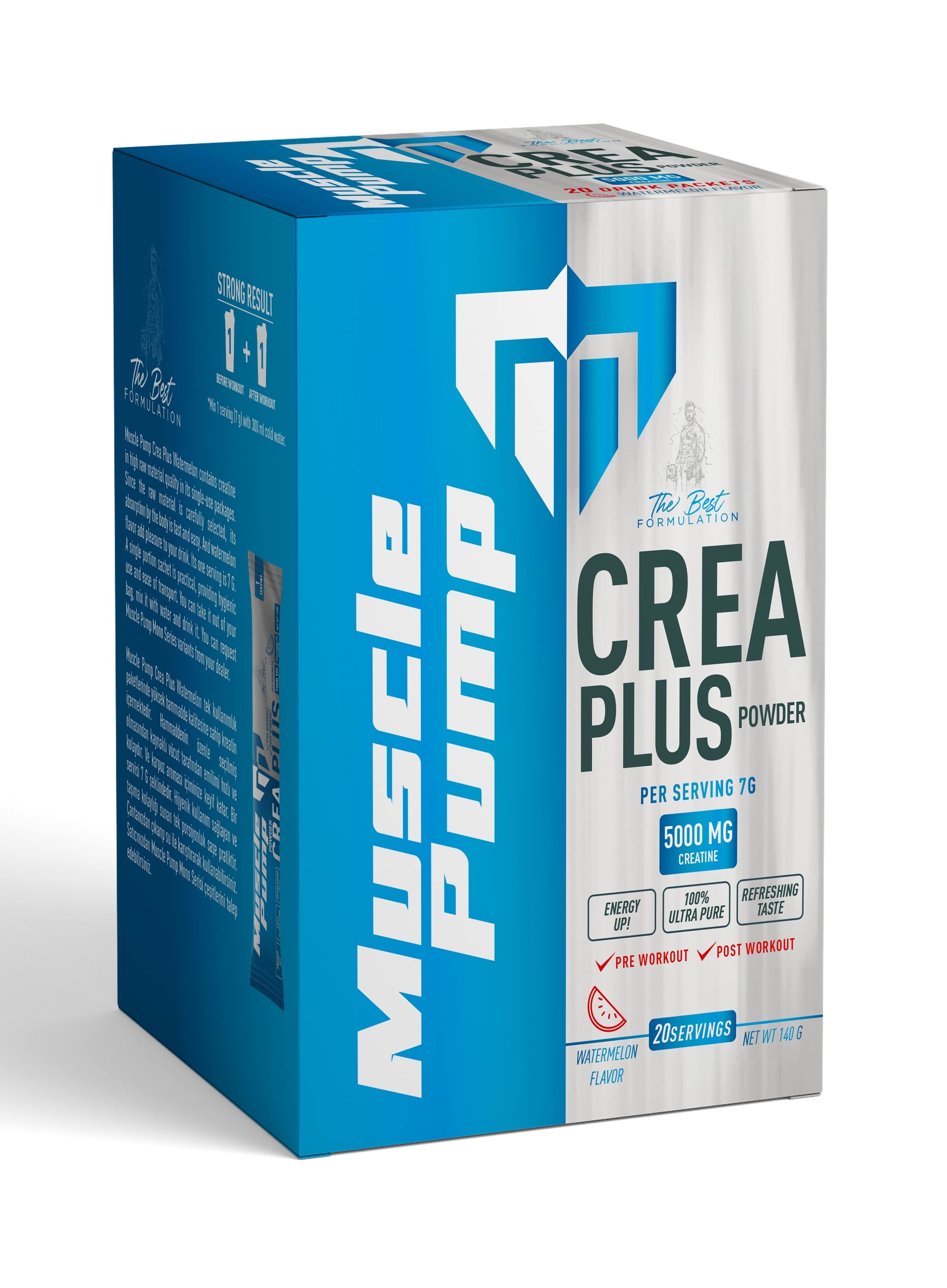 Muscle Pump Creatine Plus Powder Karpuz 20 Saşe