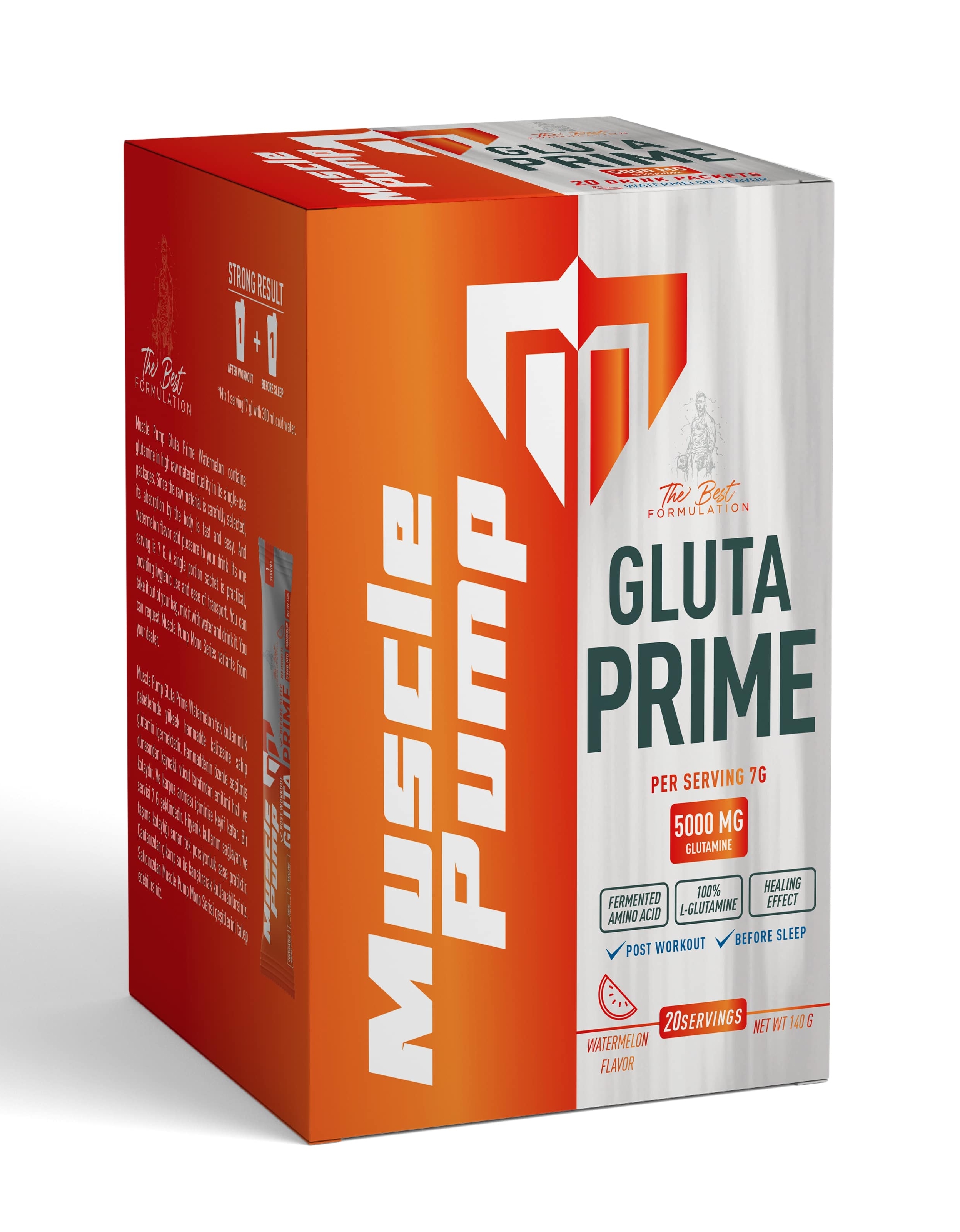 Muscle Pump Glutamine Prime Karpuz 20 Saşe