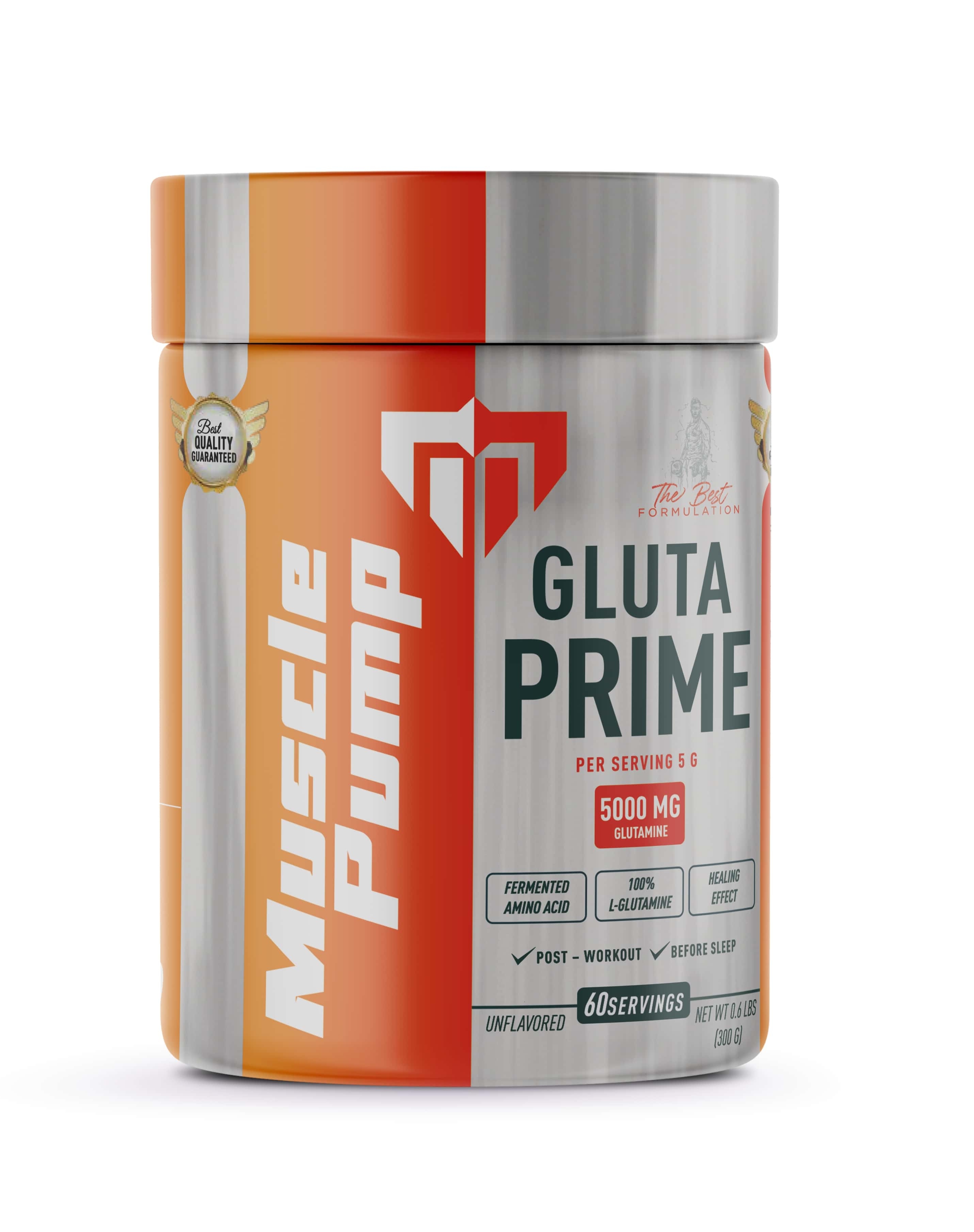Muscle Pump Glutamine Prime Powder Aromasız 300 Gr
