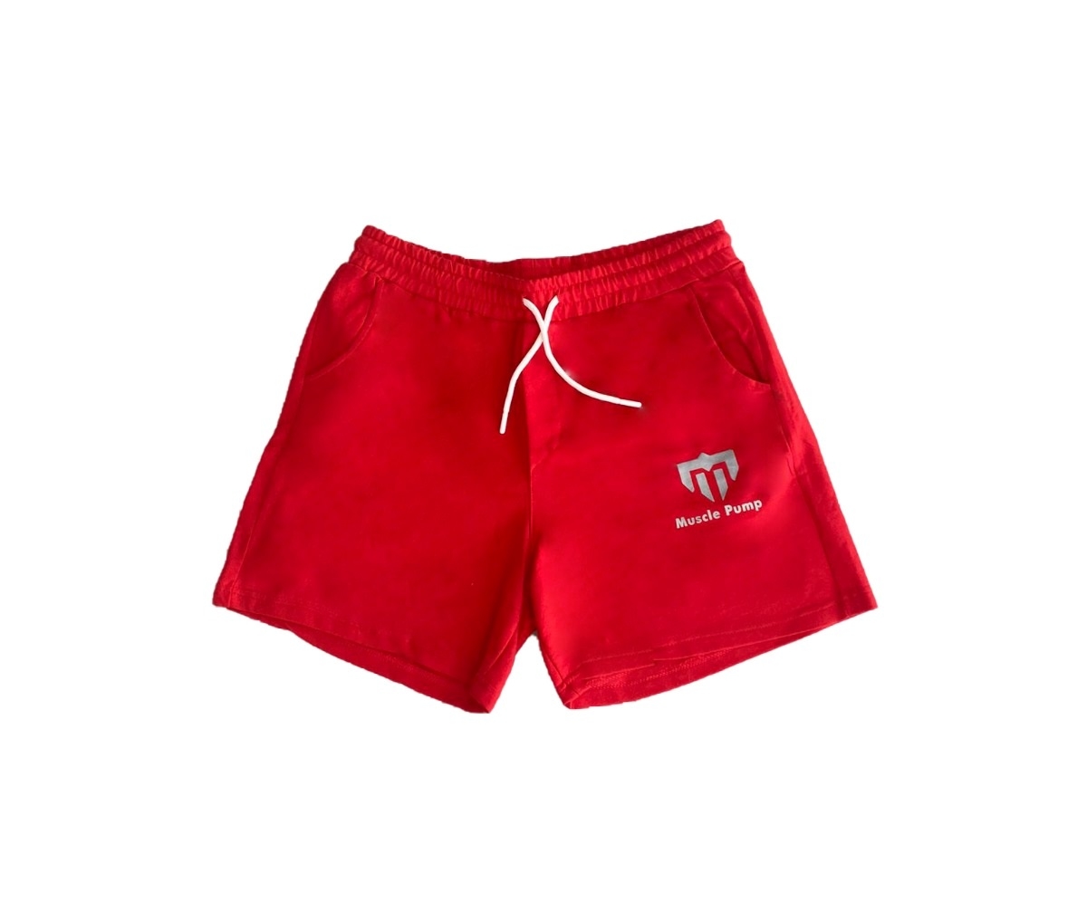 Muscle Pump Şort - Kırmızı - L