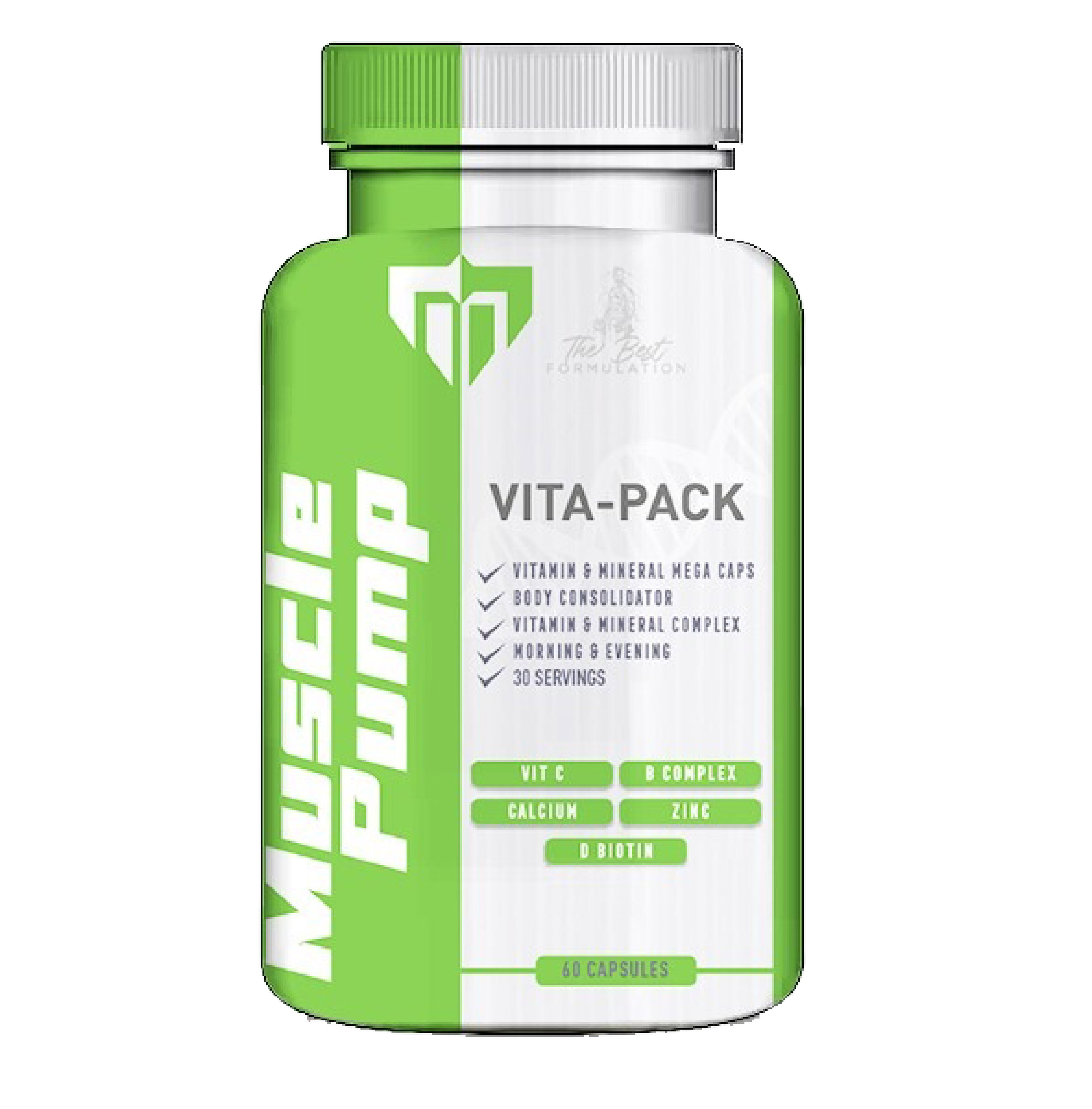 Muscle Pump Vita-Pack Vitamin Mineral 60 Kapsül