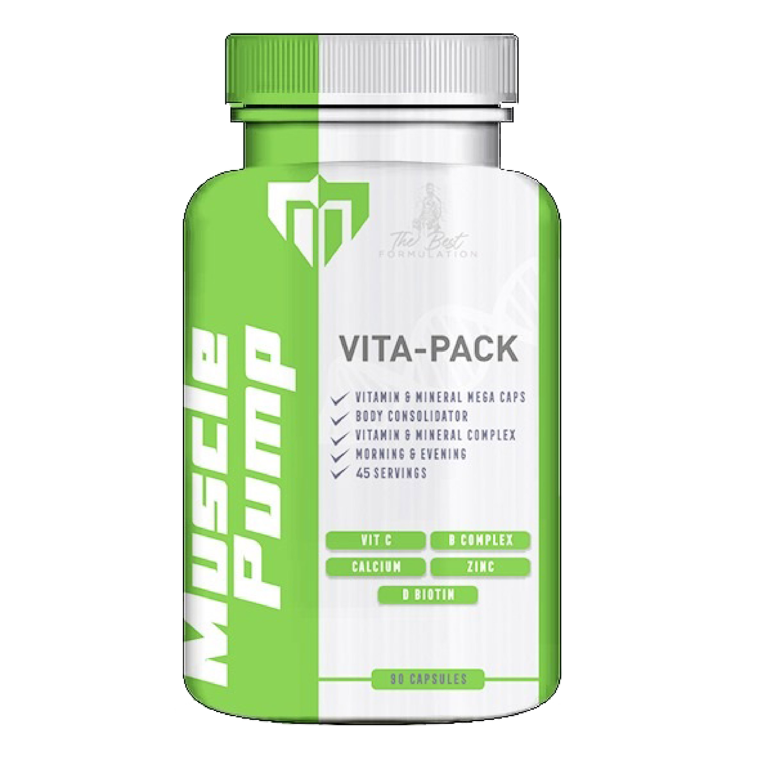 Muscle Pump Vita-Pack Vitamin Mineral 90 Kapsül