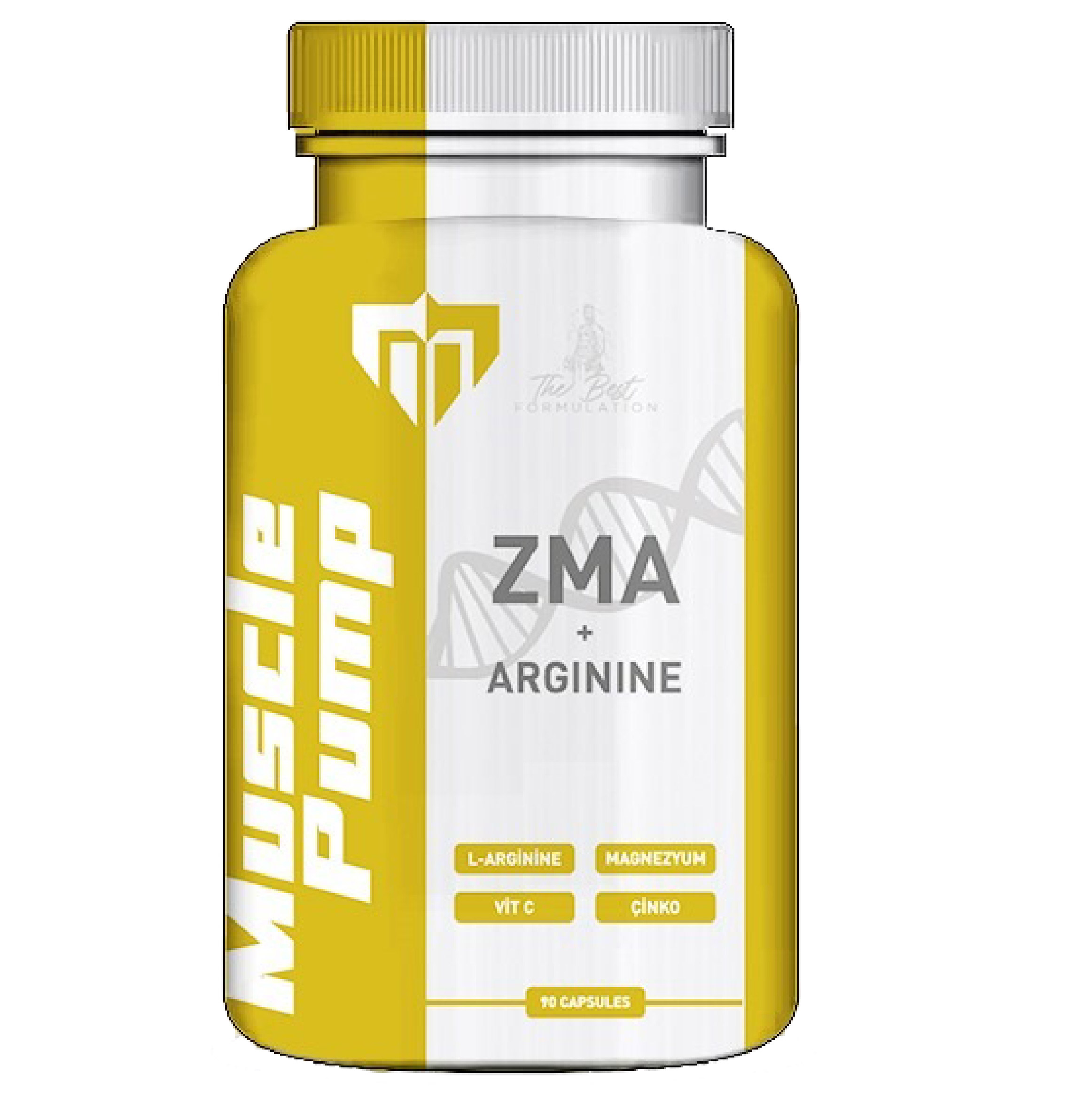 Muscle Pump ZMA+ARGİNİNE 90 Kapsül