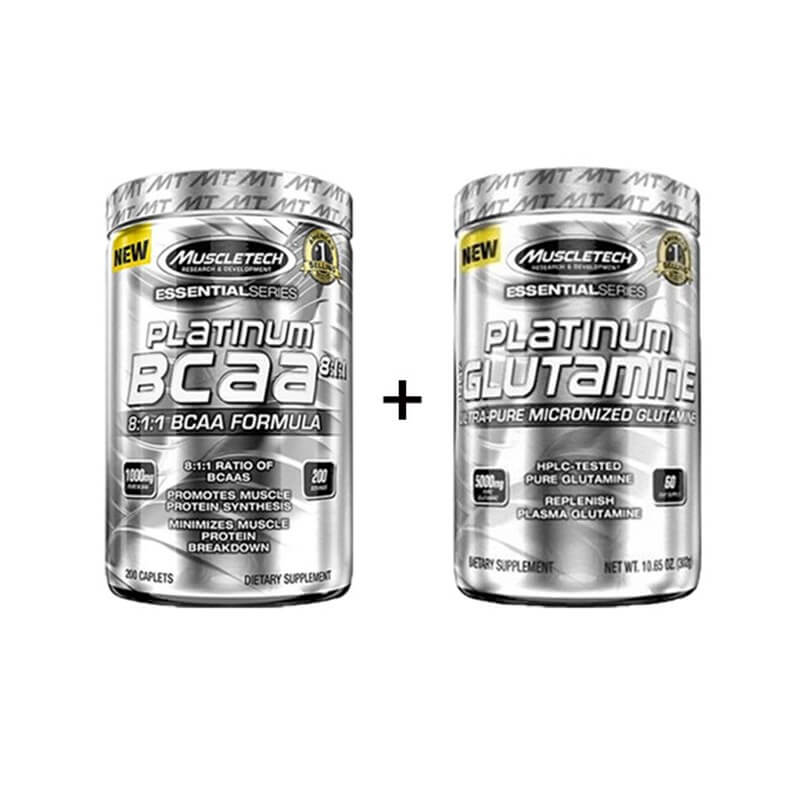Muscletech Essential series Platinium Bcaa 8:1:1 + Glutamine
