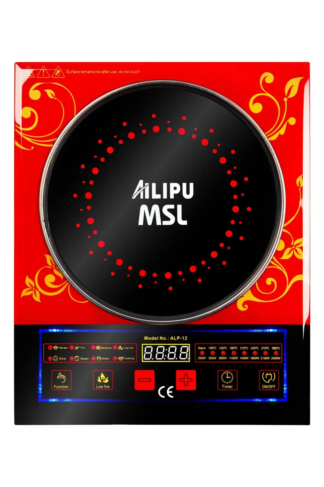 Musullu 2400w İndiksiyonlu Lazer Ocak