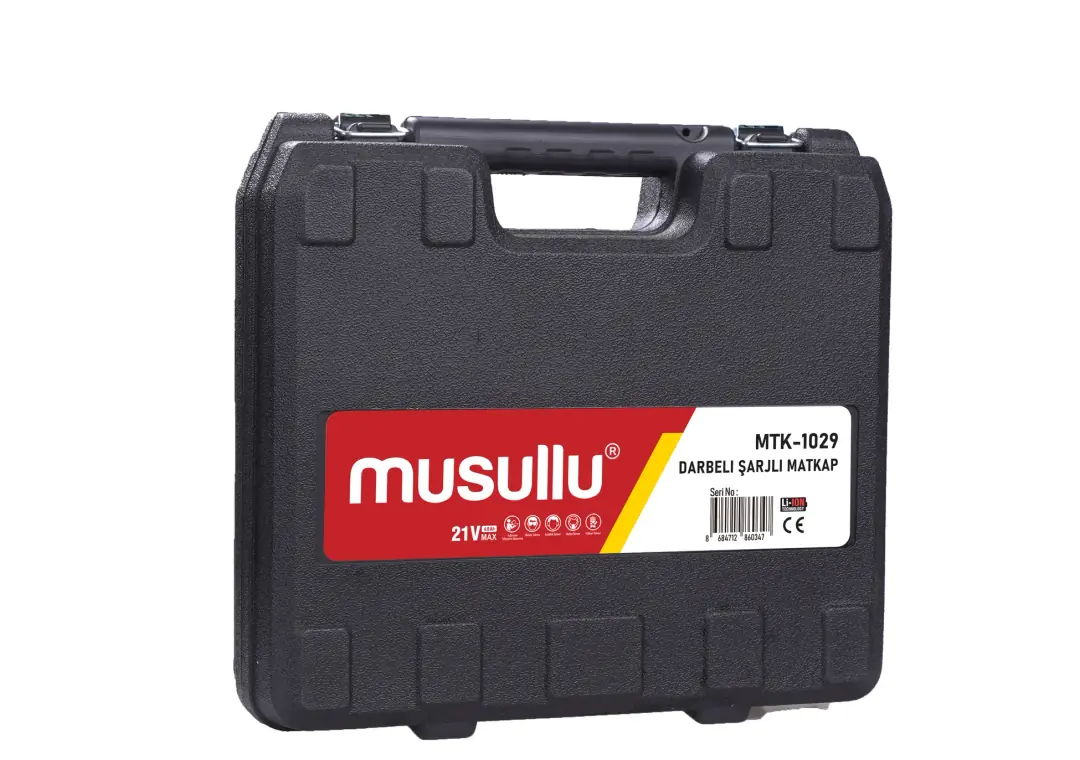 Musullu MTK-1029 Darbeli Şarjlı Matkap - 3