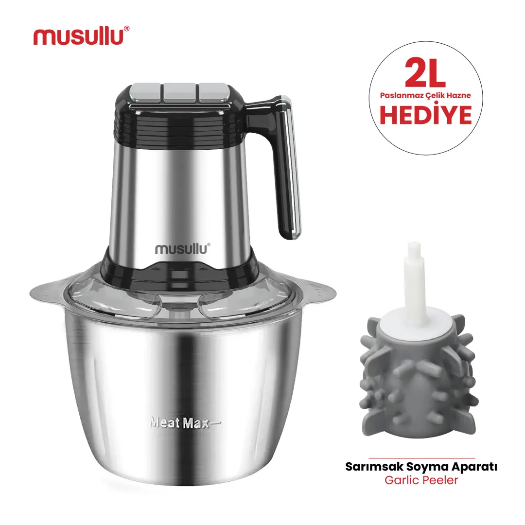 MUSULLU RONDO DOĞRAYICI - 2 Litre - 4
