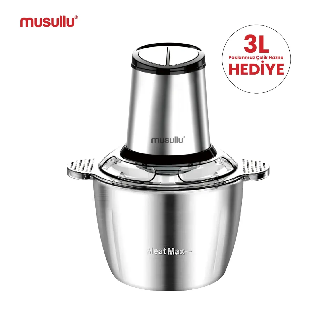 MUSULLU RONDO DOĞRAYICI - 3 Litre - 2