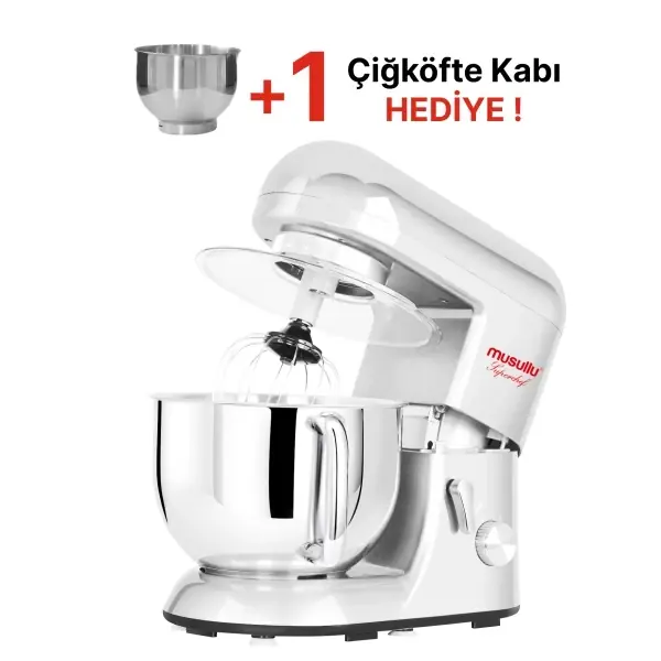 Musullu Stand Mikser/ Mutfak Şefi 5L / Msl-3001/1800 Watt Hamur Yoğurma Makinesi