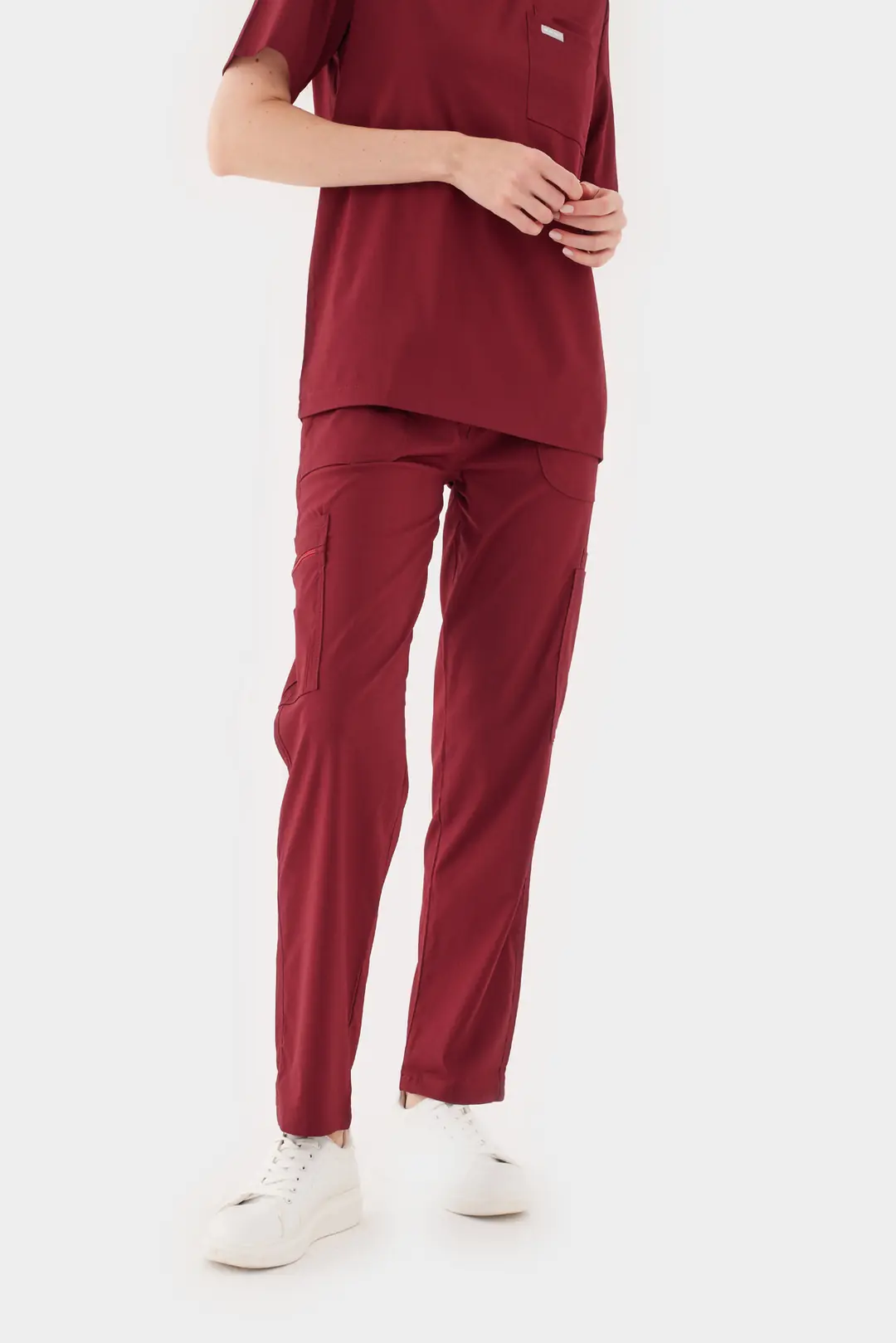 N Y O N - Bordo Kadın Alt Üniforma