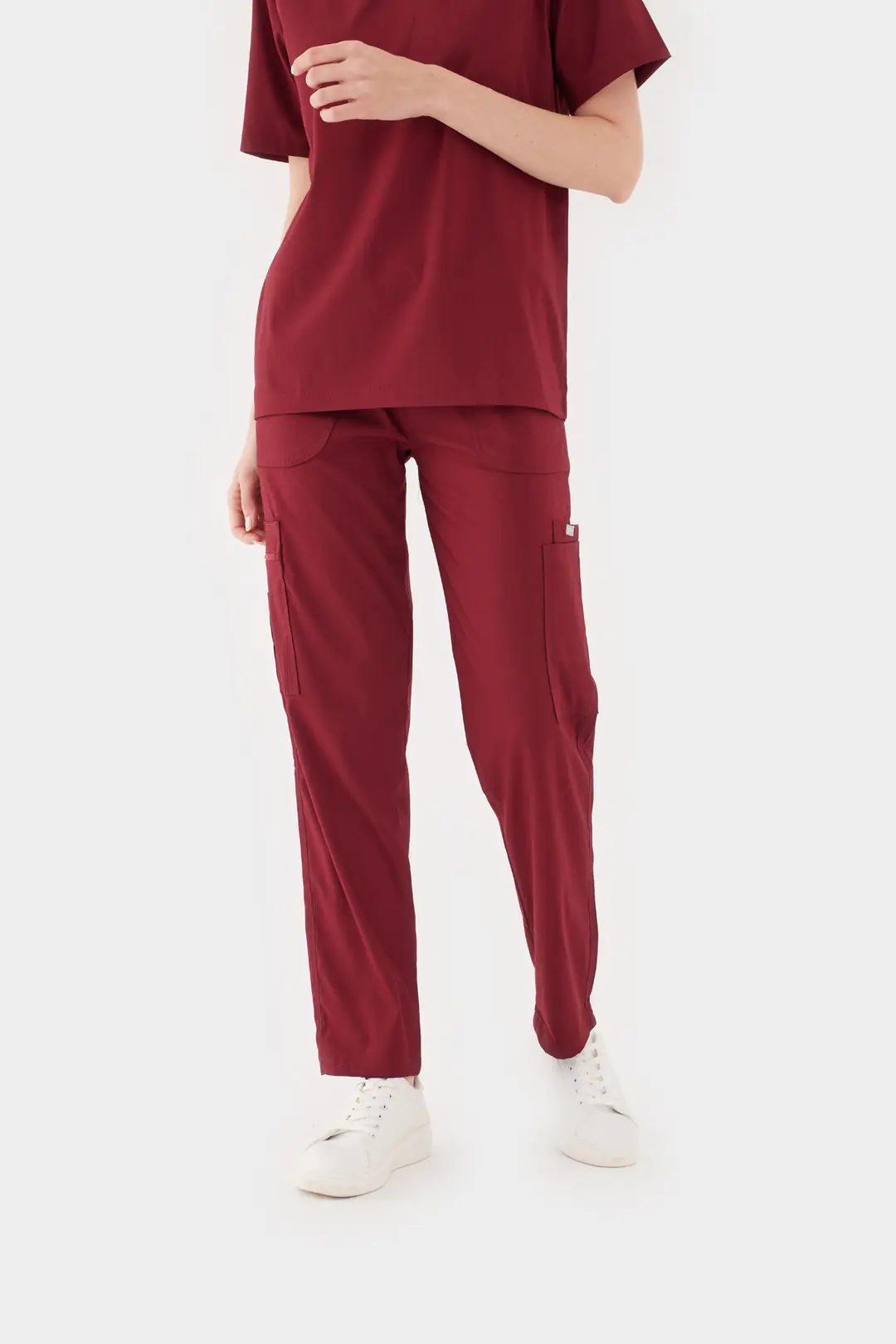 N Y O N - Bordo Kadın Alt Üniforma - 3