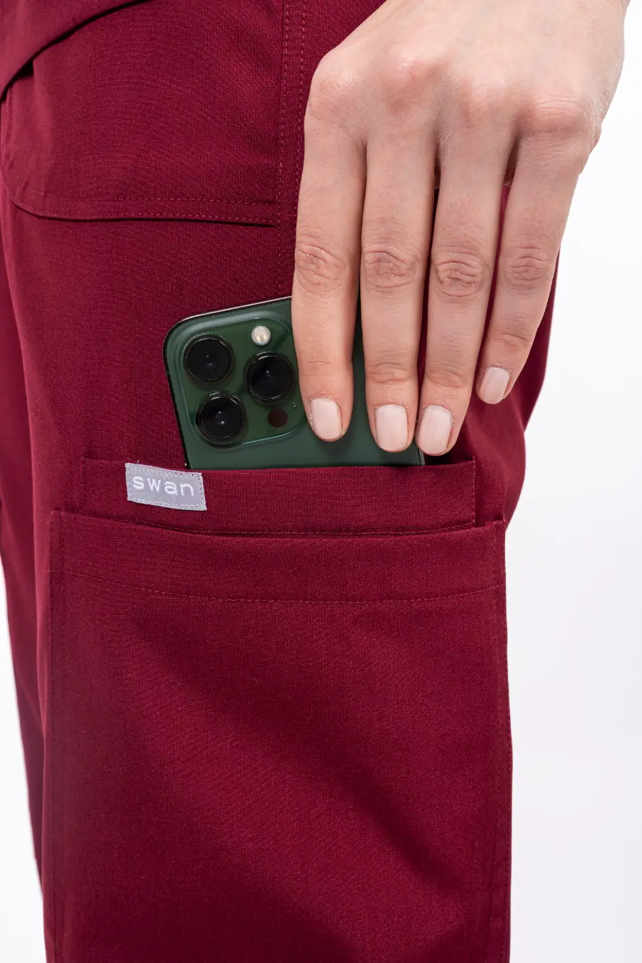 N Y O N - Bordo Kadın Alt Üniforma - 6