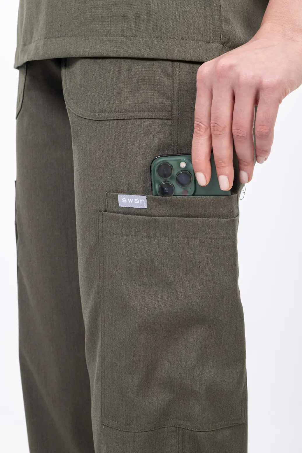 N Y O N - Haki Kadın Alt Üniforma - 4