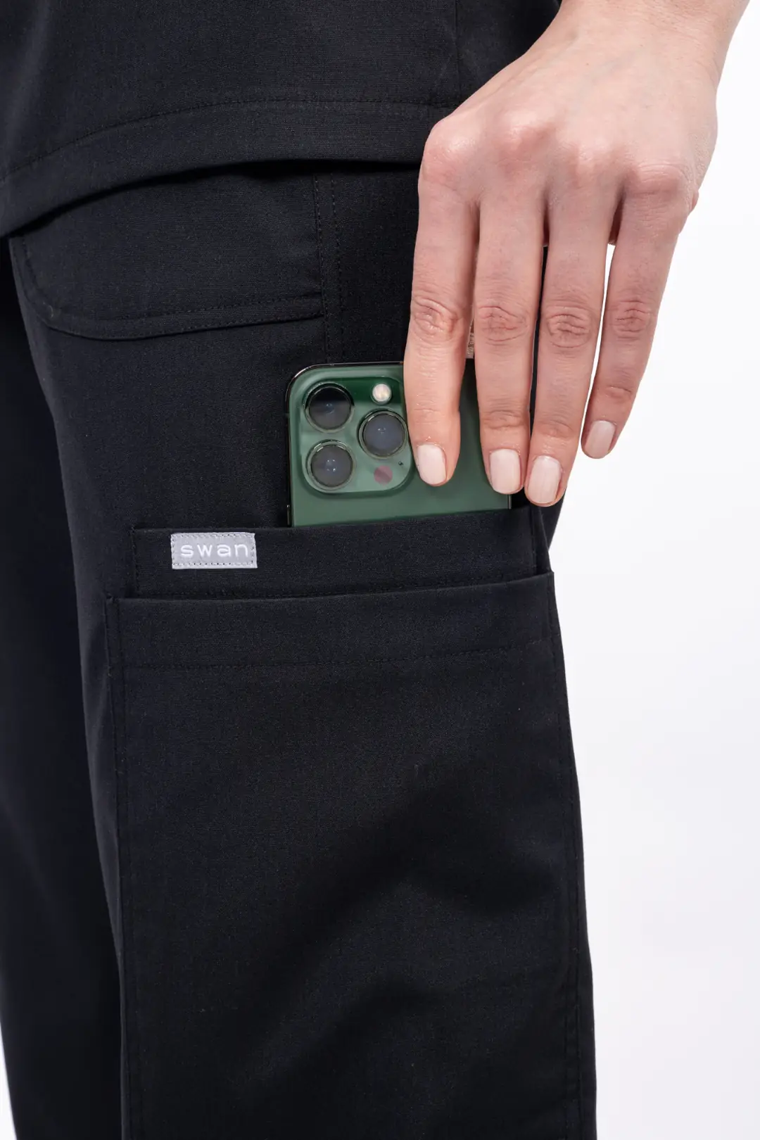 N Y O N - Siyah Kadın Alt Üniforma - 4