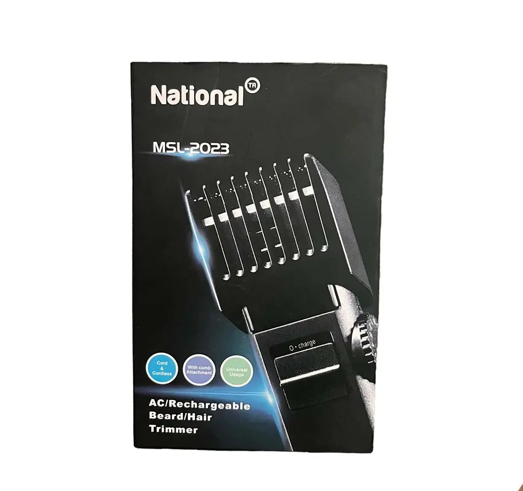 National Şarjlı Tıraş Makinesi - 4
