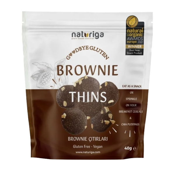 Naturiga Goodbye Brownie Çıtırları  40 gr