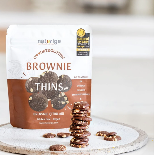 Naturiga Goodbye Brownie Çıtırları  40 gr - 2