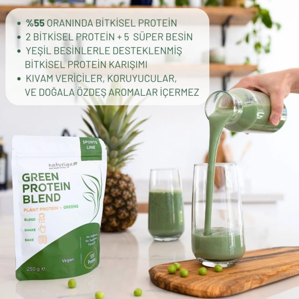 Naturiga Green Protein Blend  250 gr - 3