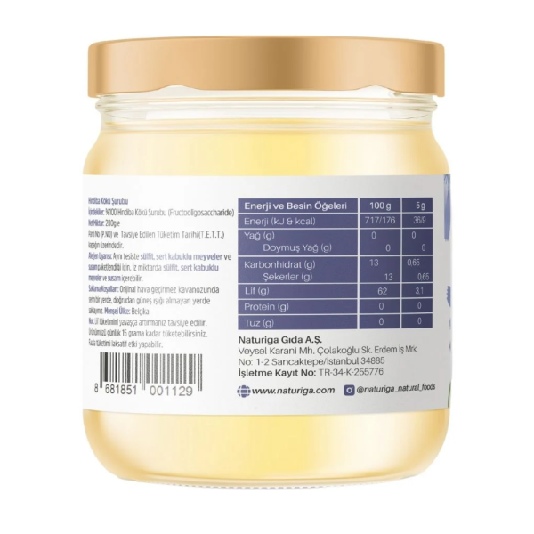Naturiga Hindiba Şurubu  200 gr - 2