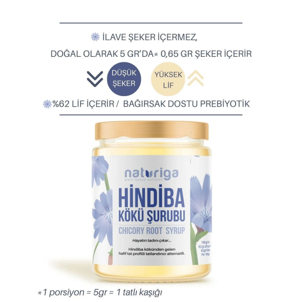 Naturiga Hindiba Şurubu  200 gr - 7