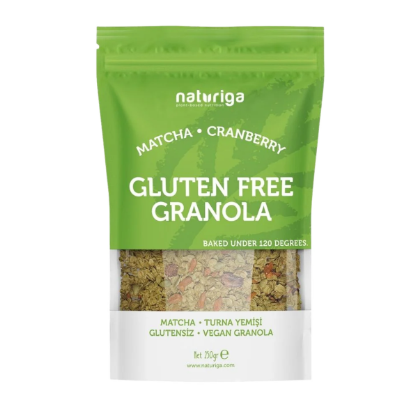 Naturiga Matcha & Cranberry Granola  250 gr