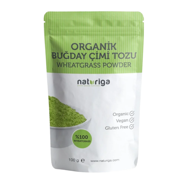 Naturiga Organik Buğday Çimi Tozu  100 gr