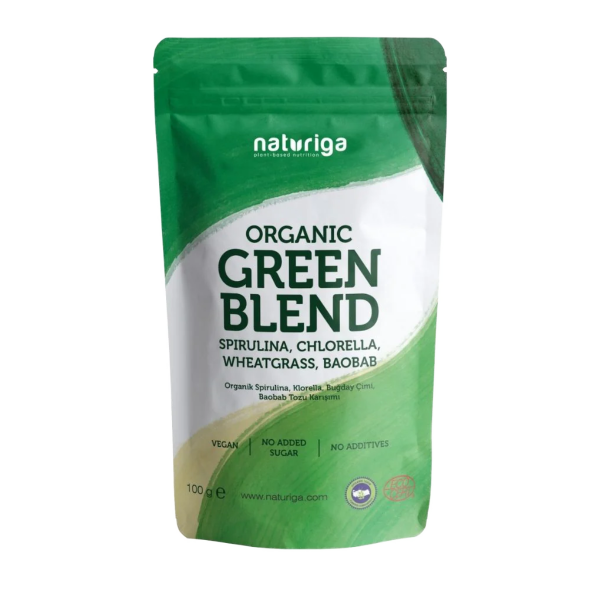 Naturiga Organik Green Blend  100 gr
