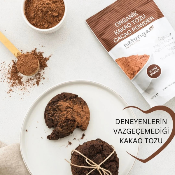 Naturiga Organik Kakao Tozu  100 gr - 3