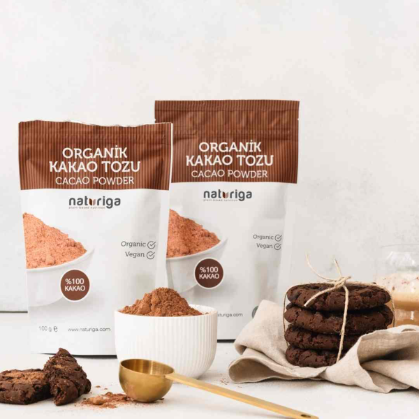 Naturiga Organik Kakao Tozu  100 gr - 4