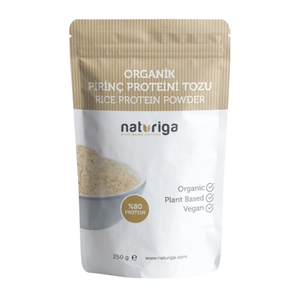 Naturiga Organik Pirinç Protein Tozu  250 gr
