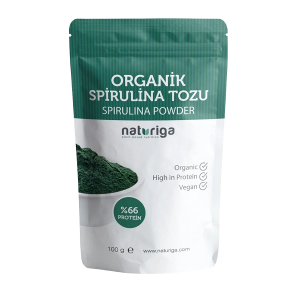Naturiga Organik Spirulina Tozu 100 gr