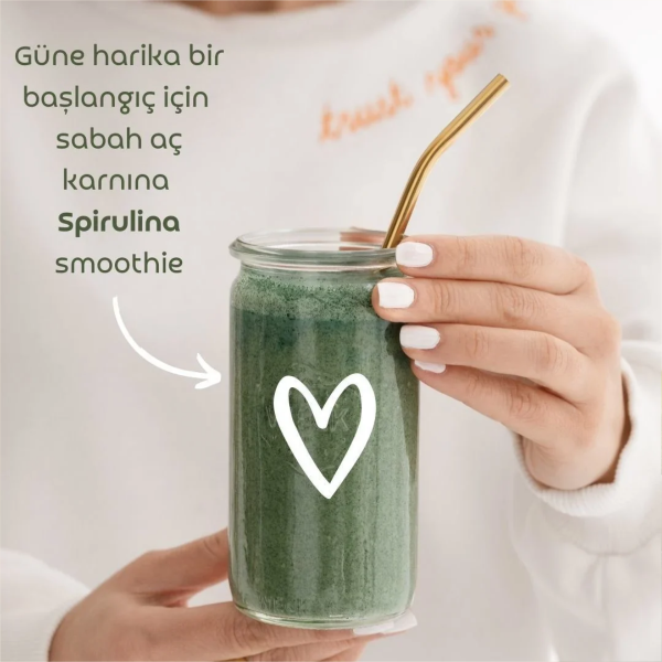 Naturiga Organik Spirulina Tozu  100 gr - 4