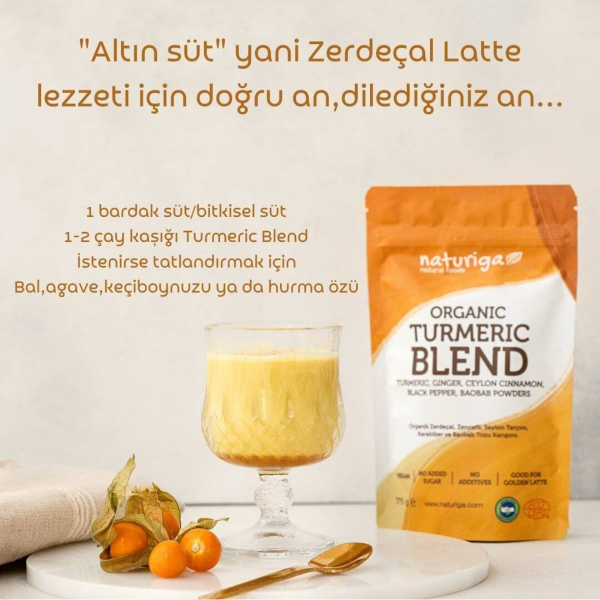 Naturiga Organik Zerdeçal Karışımı  75 gr - 3