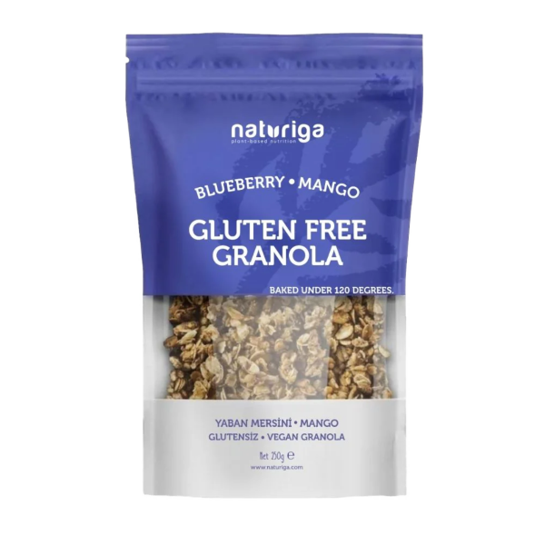 Naturiga Yaban Mersini & Mango Granola 250 gr