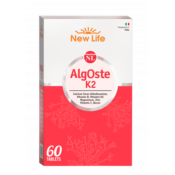 New Life AlgOste k2  60 Adet - 2