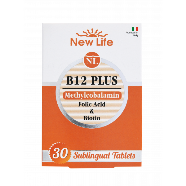 New Life B12 Methyl Plus Dil Altı 30 Tablet