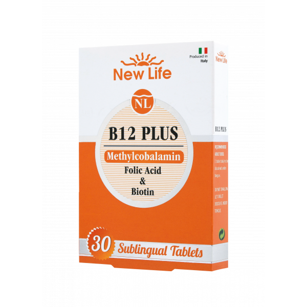New Life B12 Methyl Plus Dil Altı  30 Tablet - 2