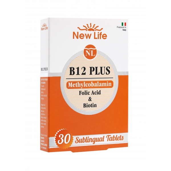 New Life B12 Methyl Plus Dil Altı  30 Tablet - 3