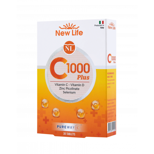 New Life C-1000 Plus C Vitamini  30 Tablet - 3