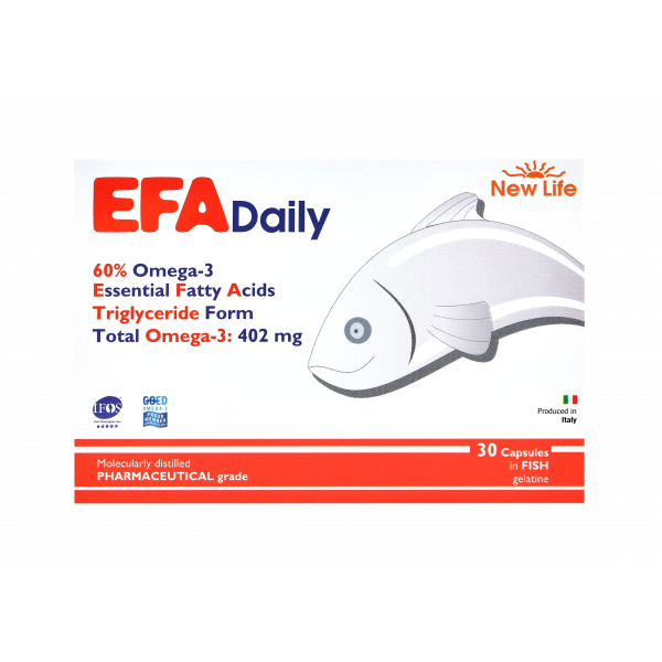 New Life EFA Daily Balık Yağı 30 Kapsül