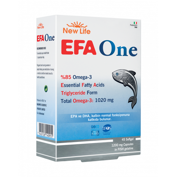 New Life EFA One Balık Yağı  45 Kapsül - 2