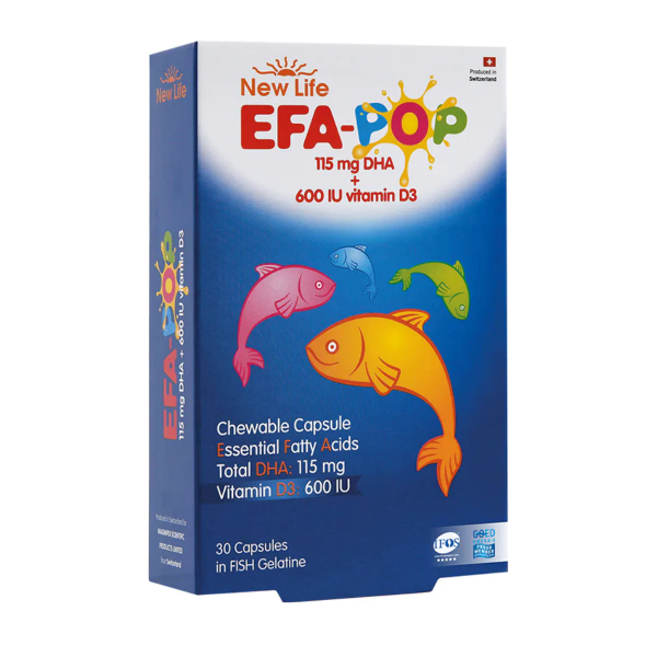 New Life Efa-Pop Omega 3 Balık Yağı 30 Kapsül