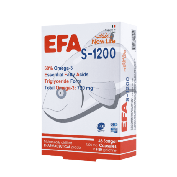 New Life EFA S-1200 mg 45 Kapsül