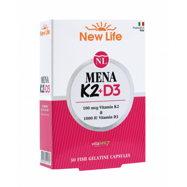 New Life Mena K2+D3 Vitamin  30 Kapsül - 3