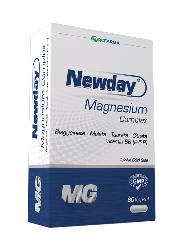 Newday Magnezyum Complex 60 Kapsül