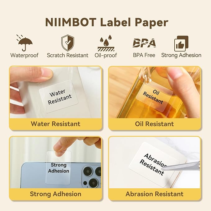 NIIMBOT T4060-125TRANSPARENT (B1,B21S,B3S)